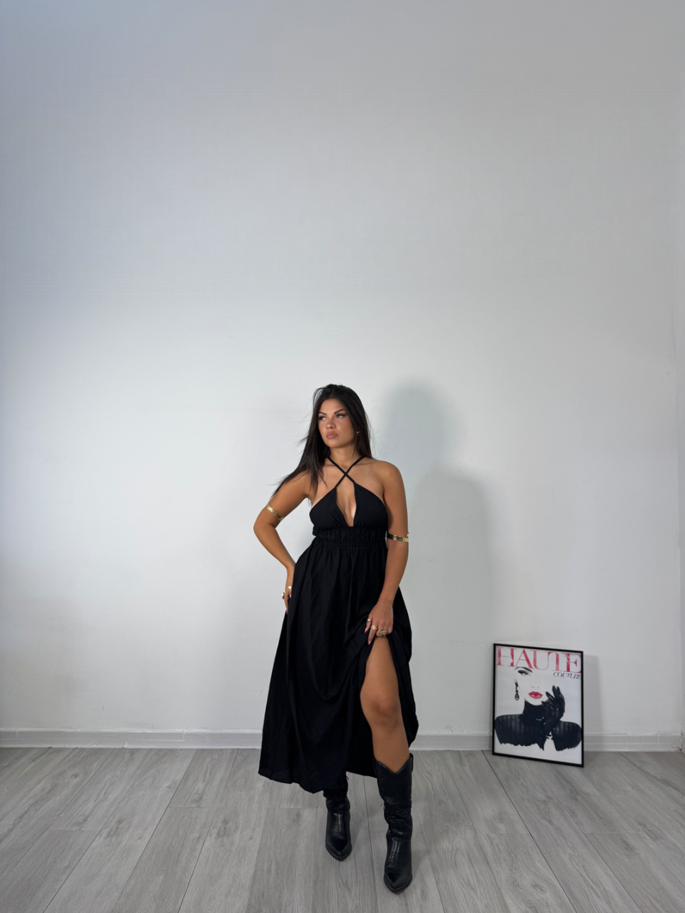 LONGDRESS SIRYA NERO