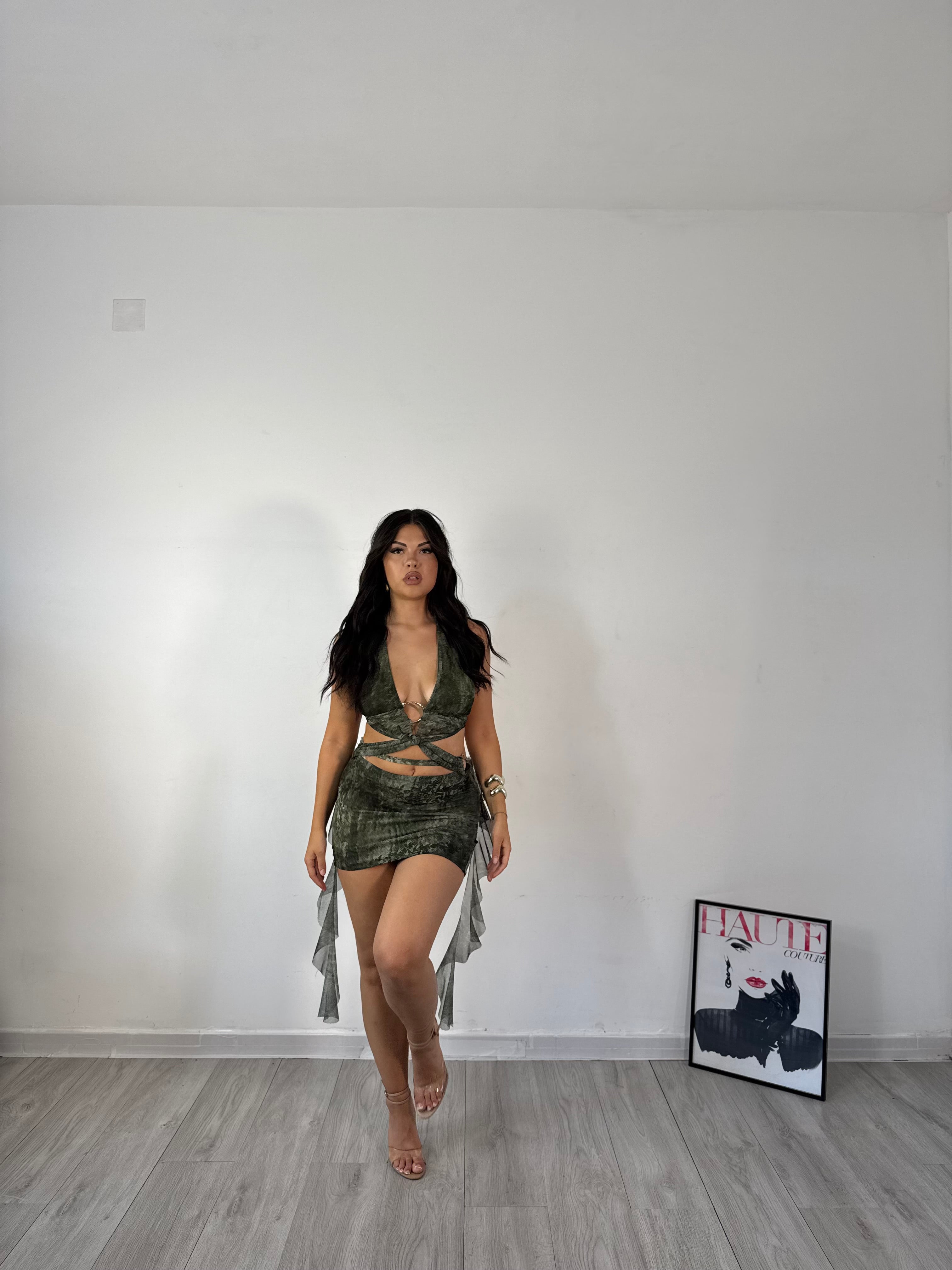 MINIDRESS DAFNE VERDE