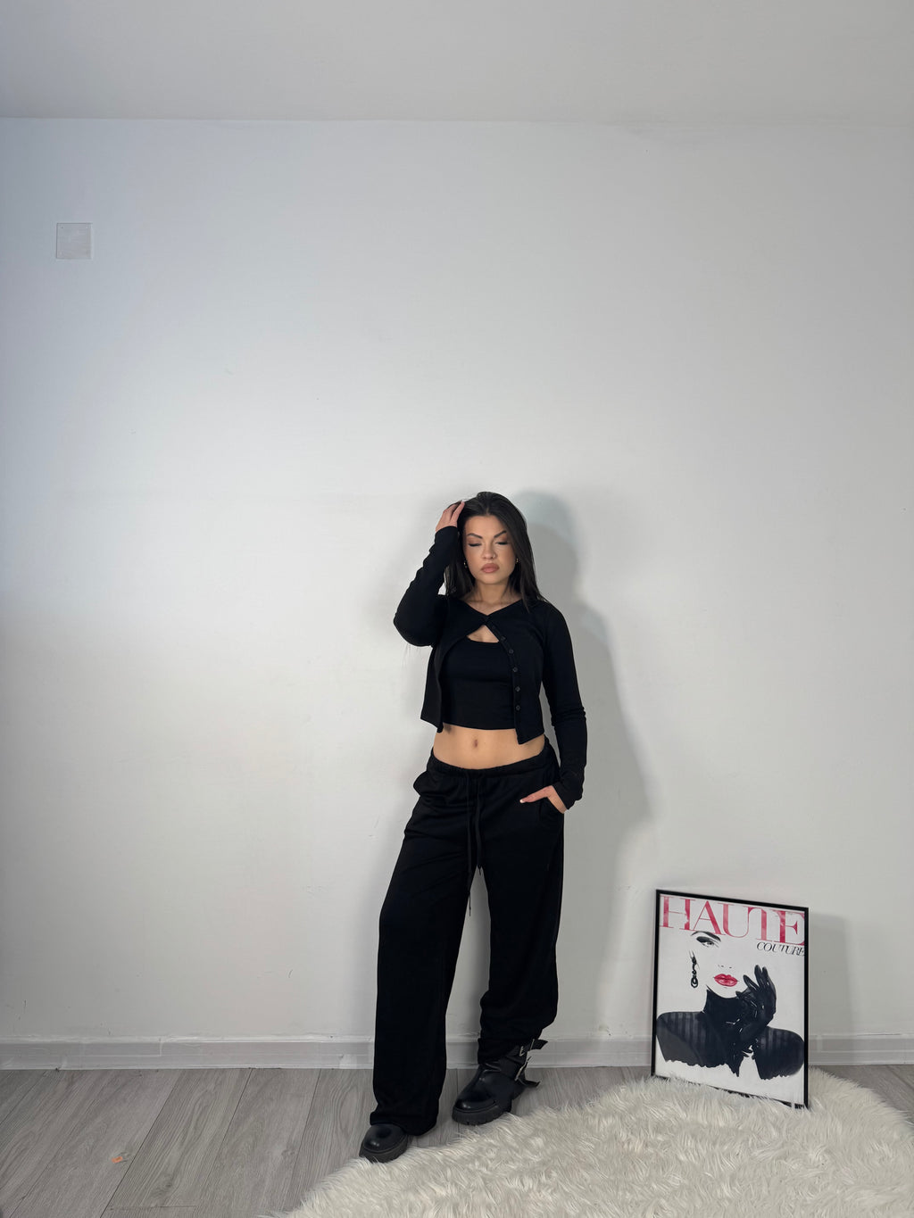 CORDSET FREE TIME BLACK