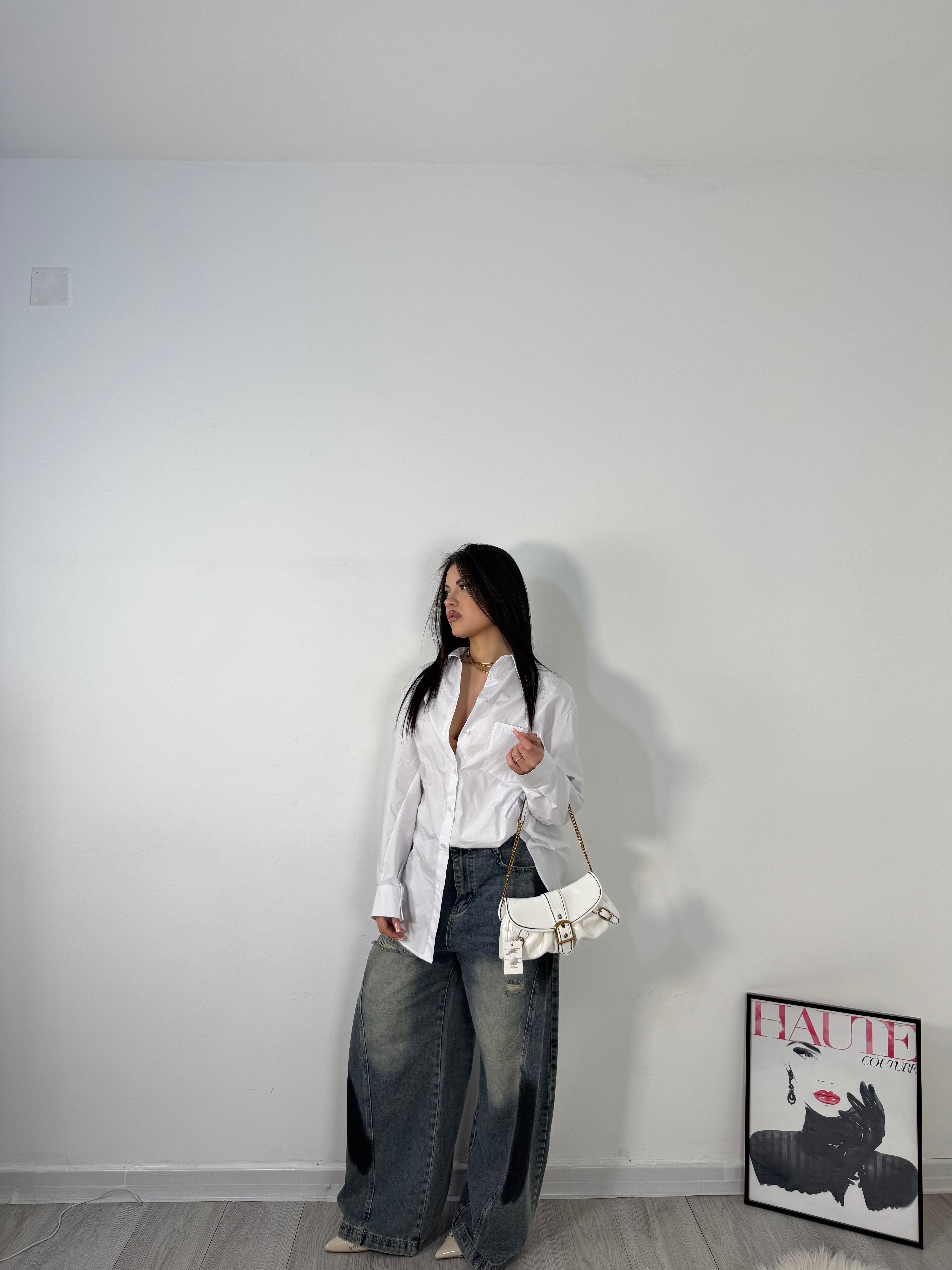 CAMICIA OVER WHITE