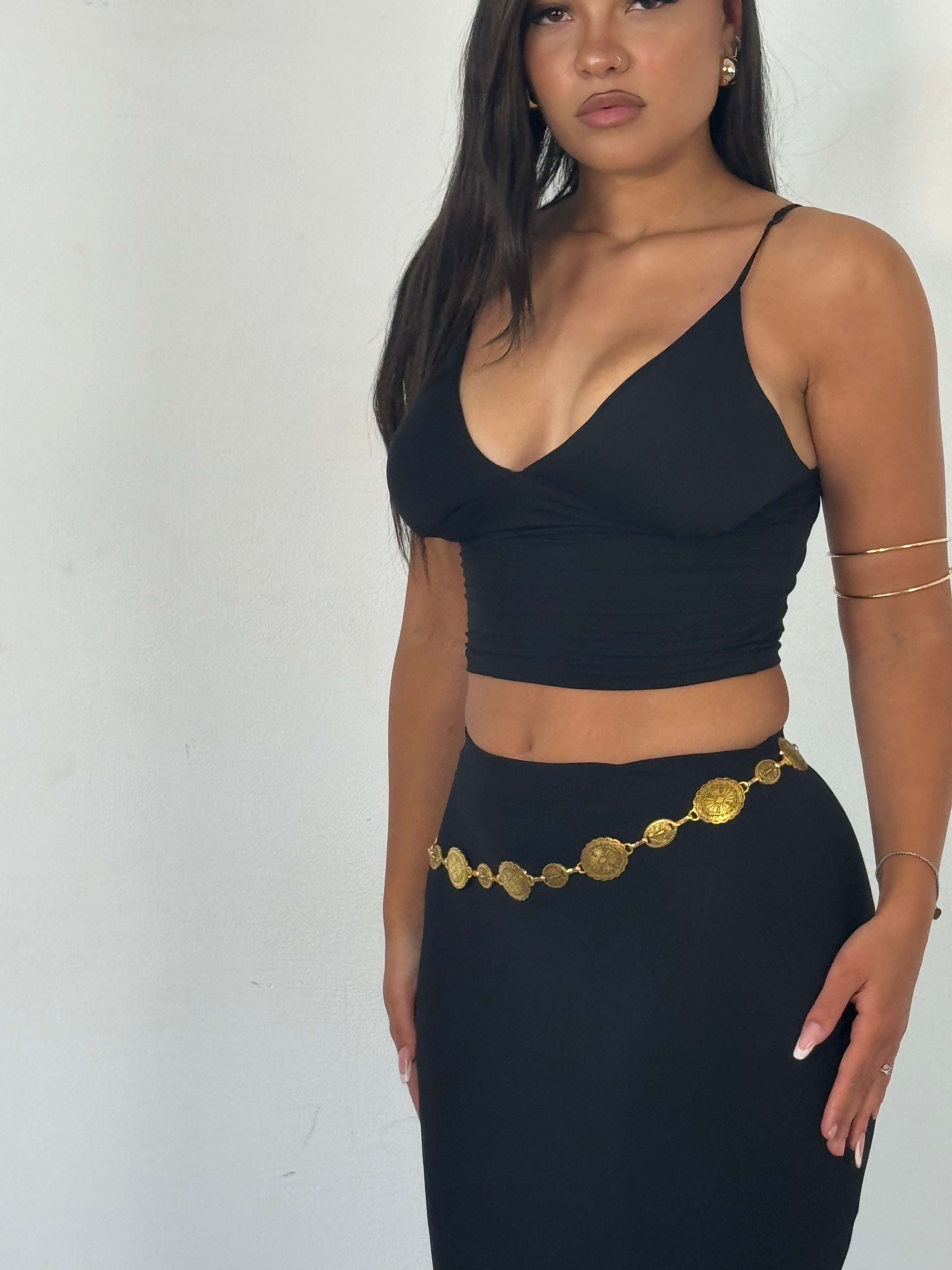 CORDSET MARTA NERO