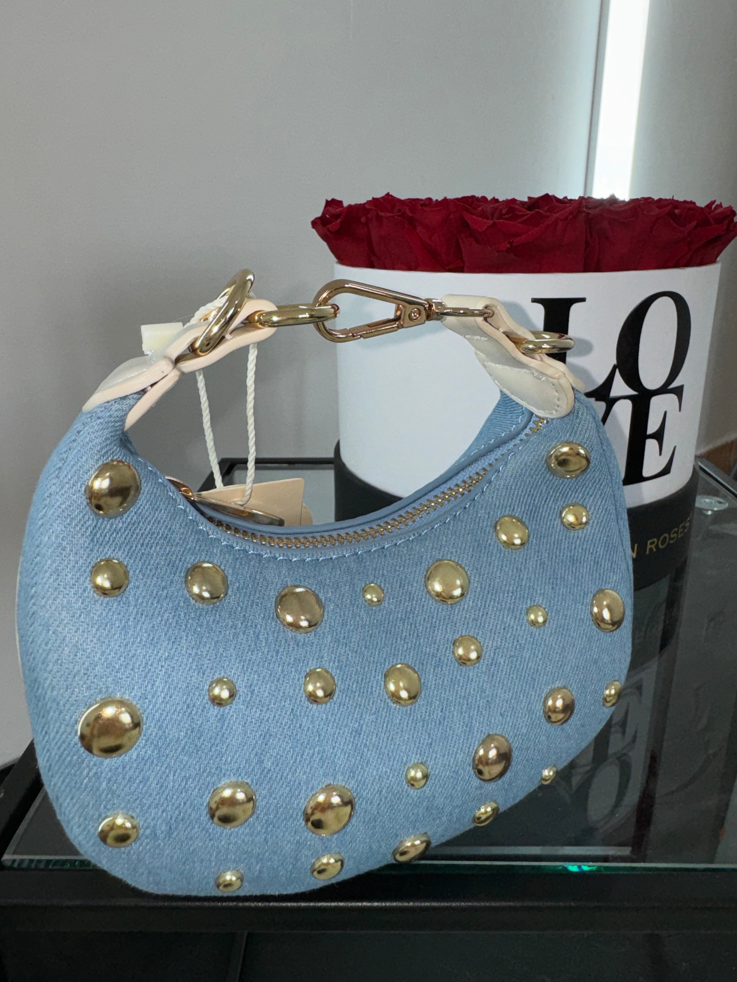 Mini Bag Love  Denim