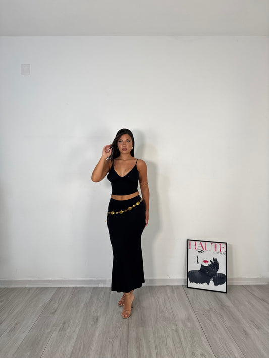 CORDSET MARTA NERO
