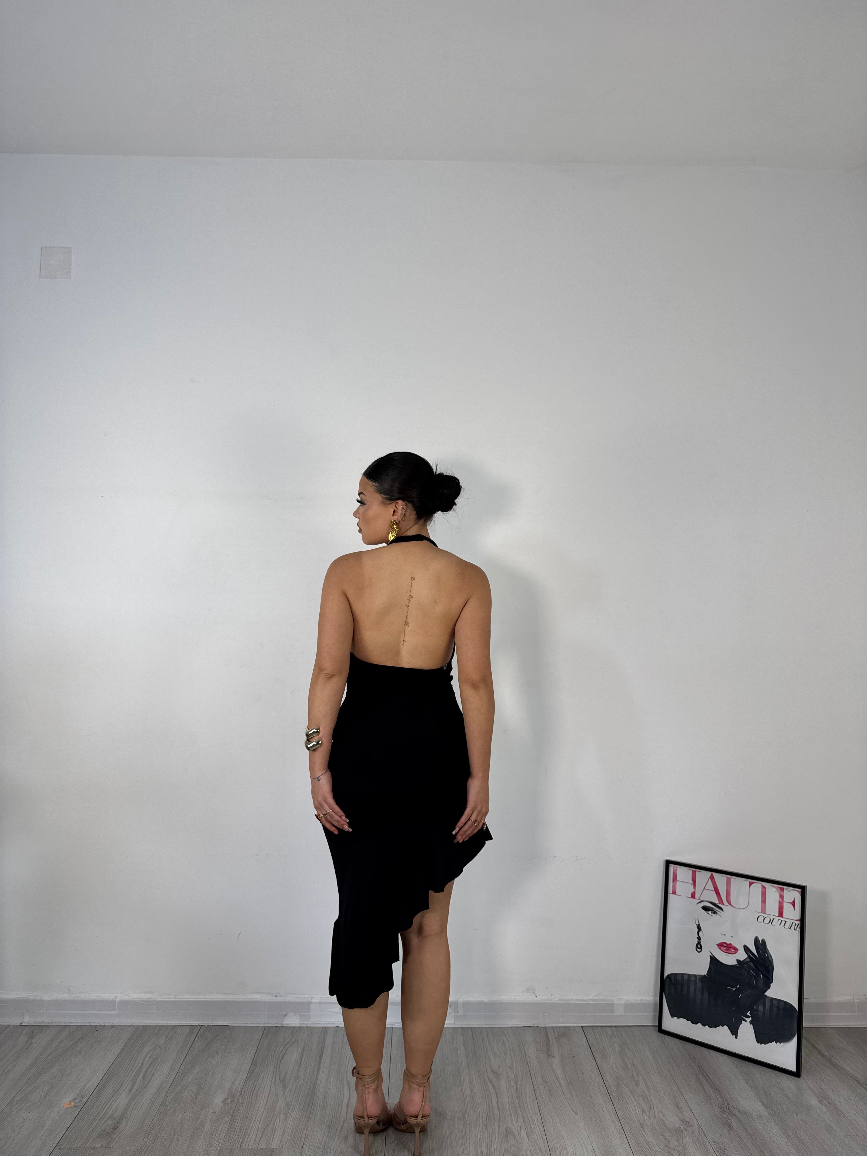 DRESS MARLESIA NERO