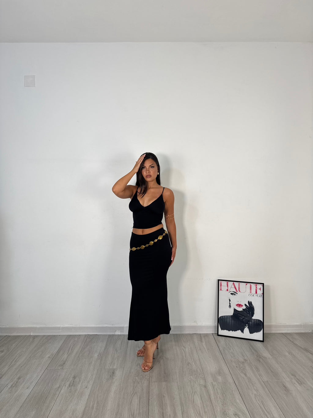 CORDSET MARTA NERO