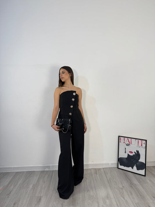 JUMPSUIT LADYLIKE BLACK