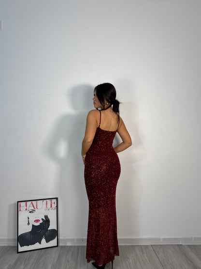 DRESS MARILYN ROSSO