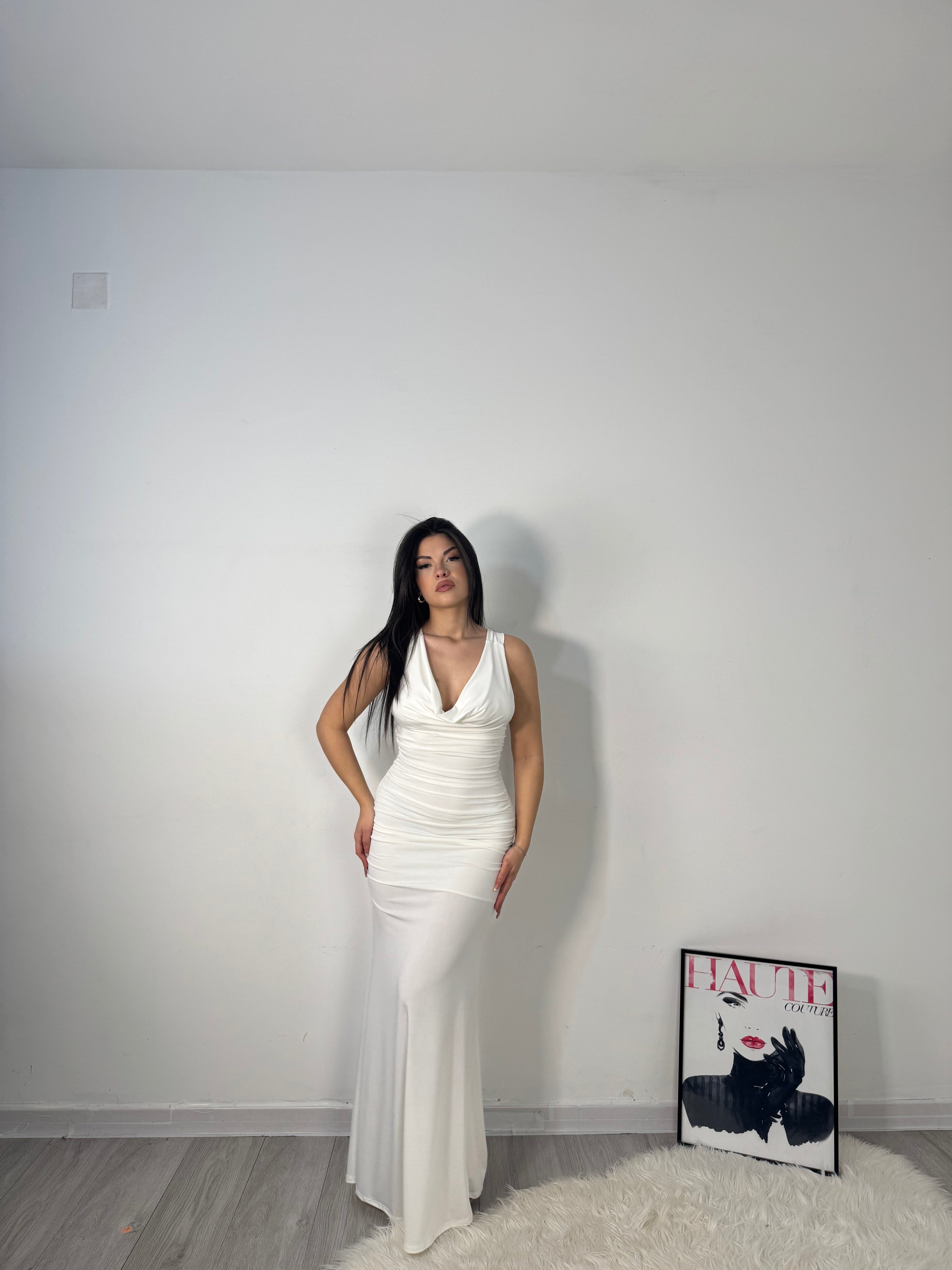 DRESS SHANA WHITE