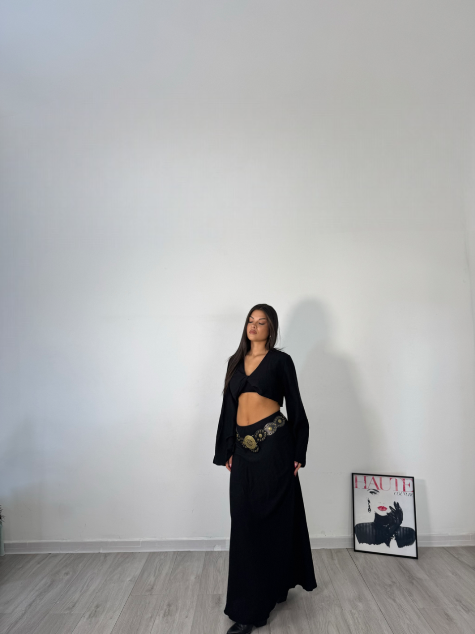 CORDSET SARAH NERO