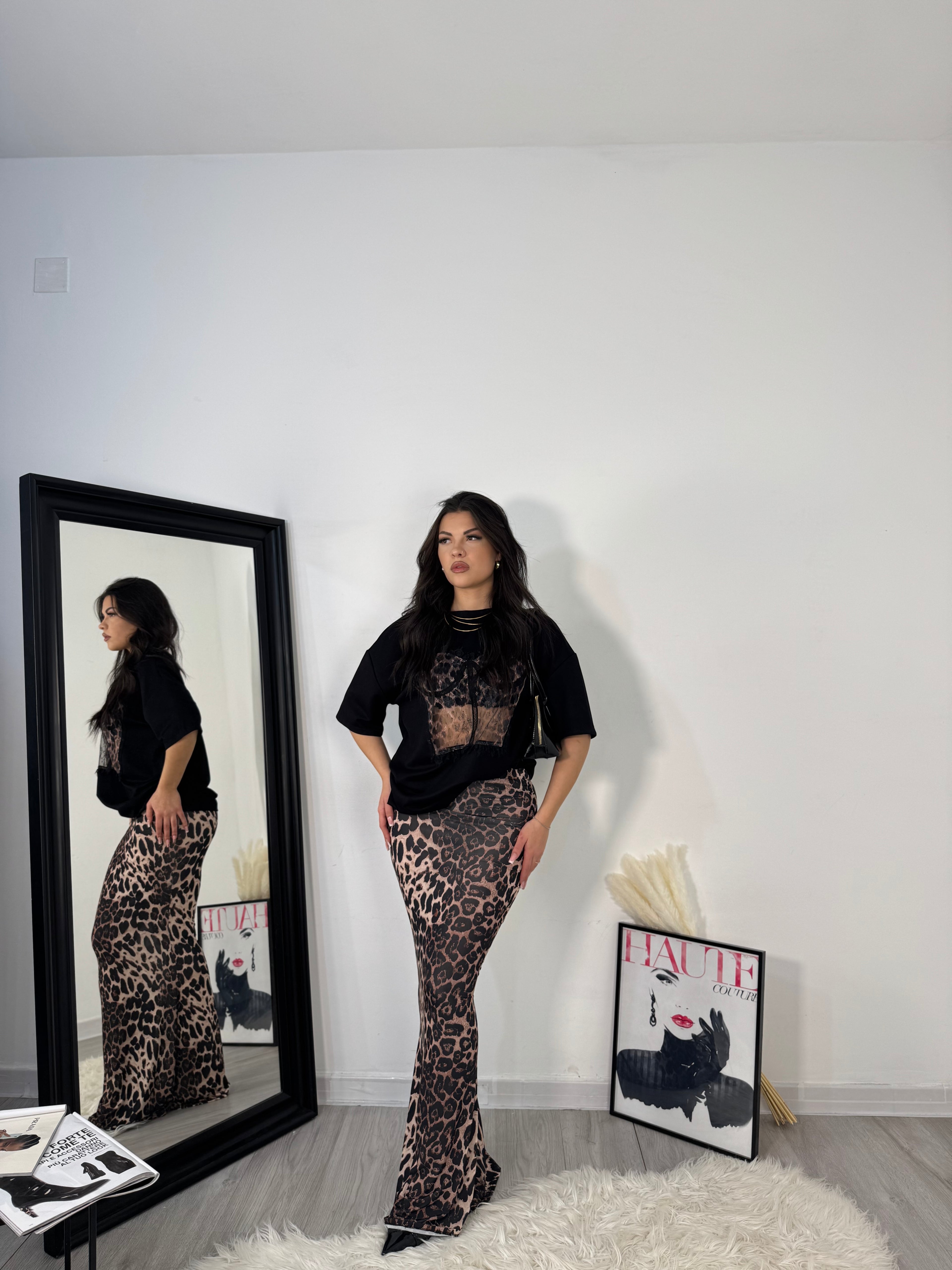 T-SHIRT LEOPARDATA