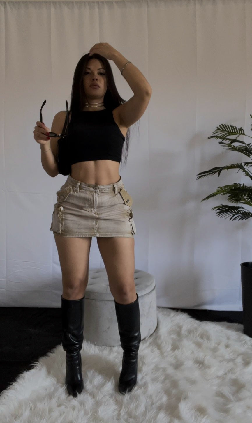 MINI GONNA DENIM