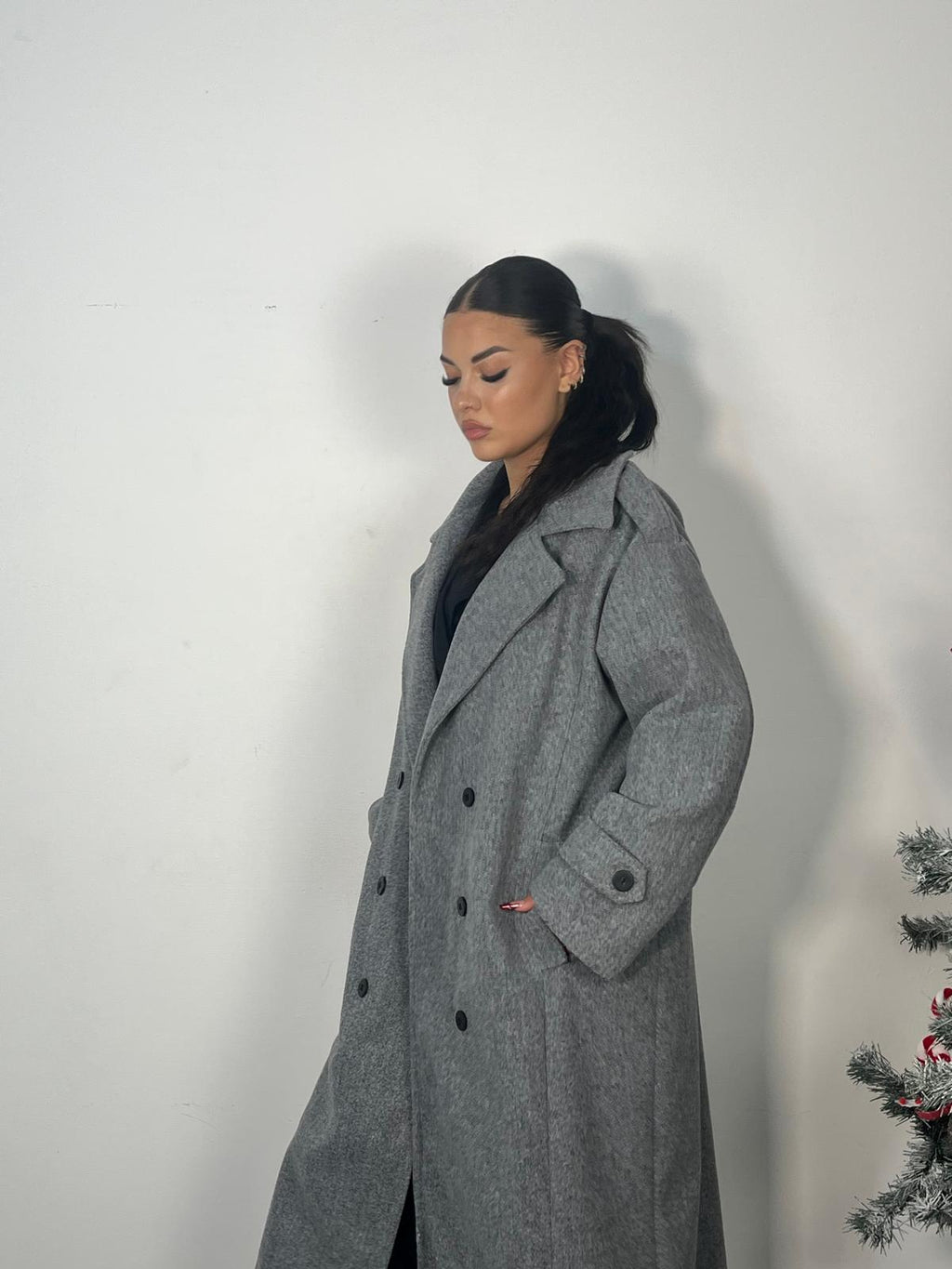 CAPPOTTO OVERSIZE GRIGIO